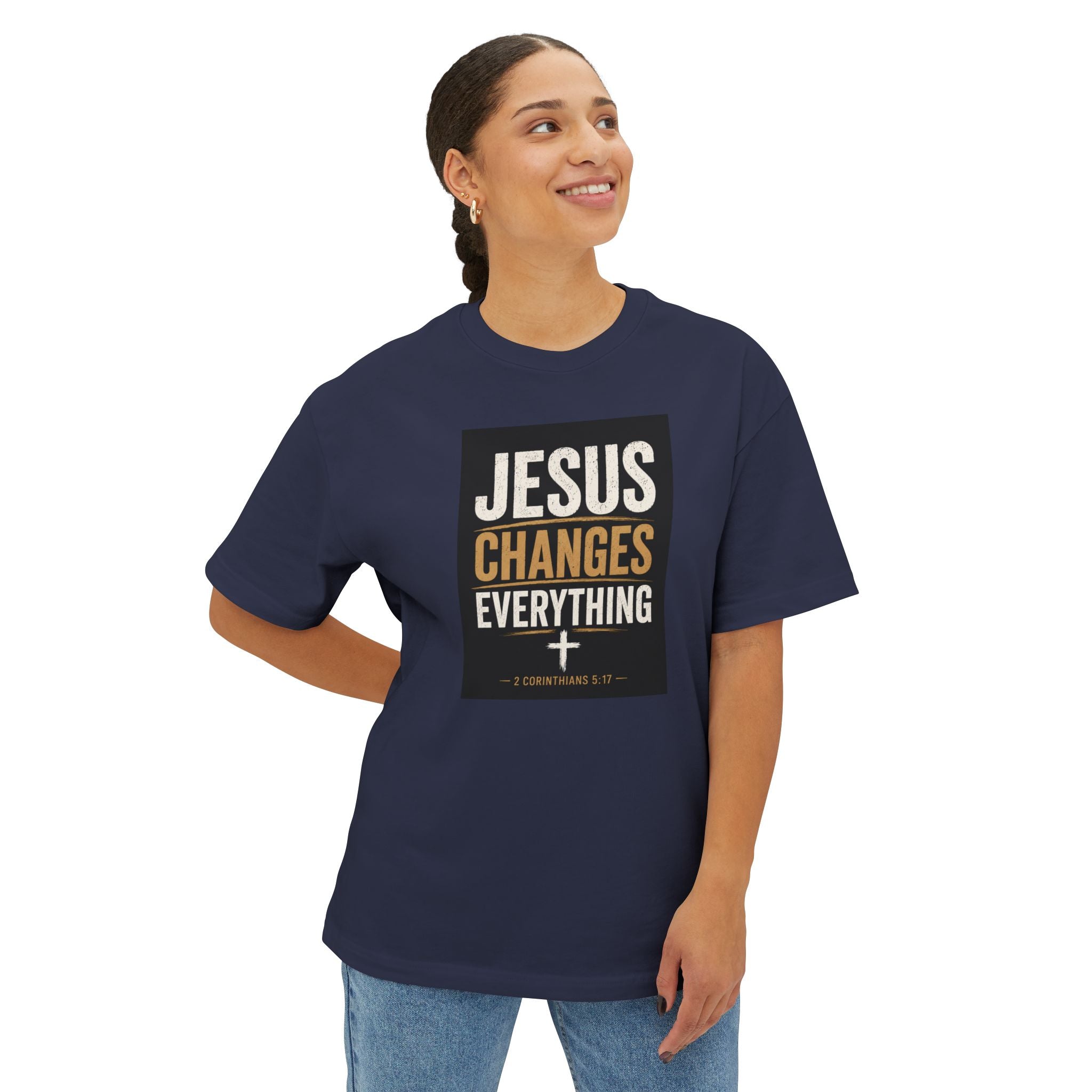 Unisex Oversized Boxy Tee