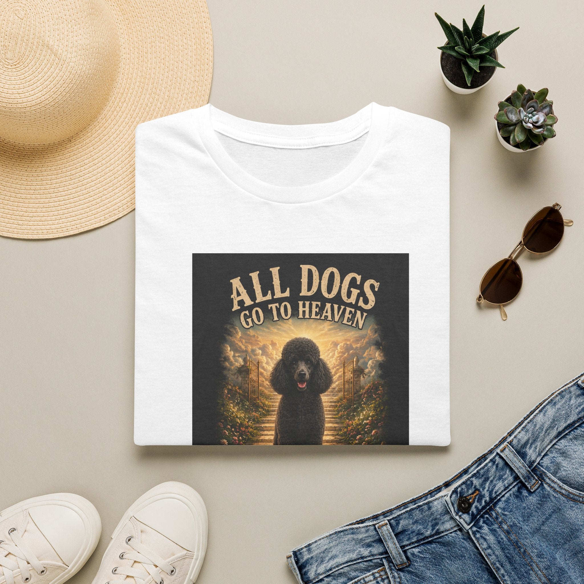 All Dogs Go to Heaven Graphic T‑Shirt — Dog Tee