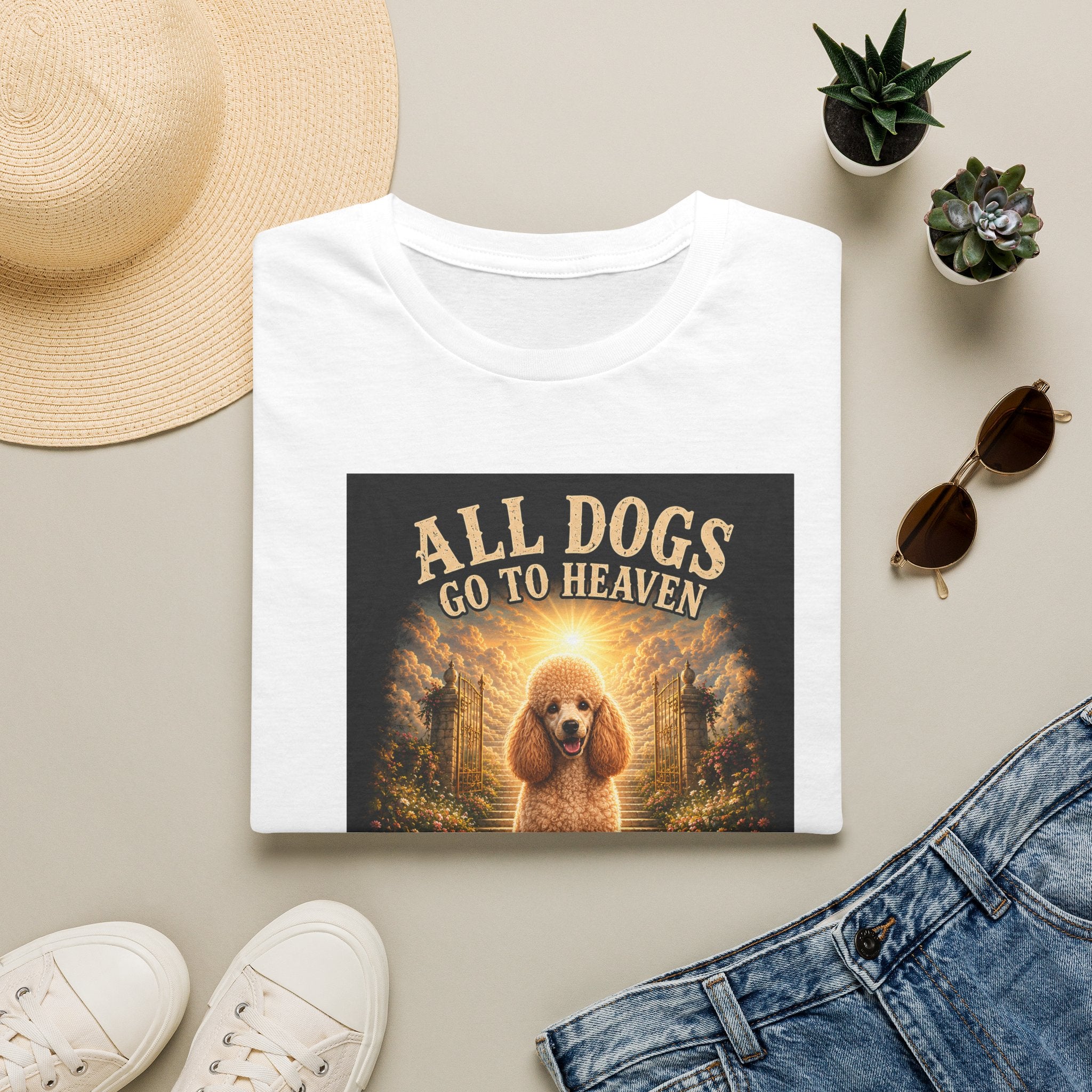 All Dogs Go to Heaven T-Shirt — Pet Comfort Tee