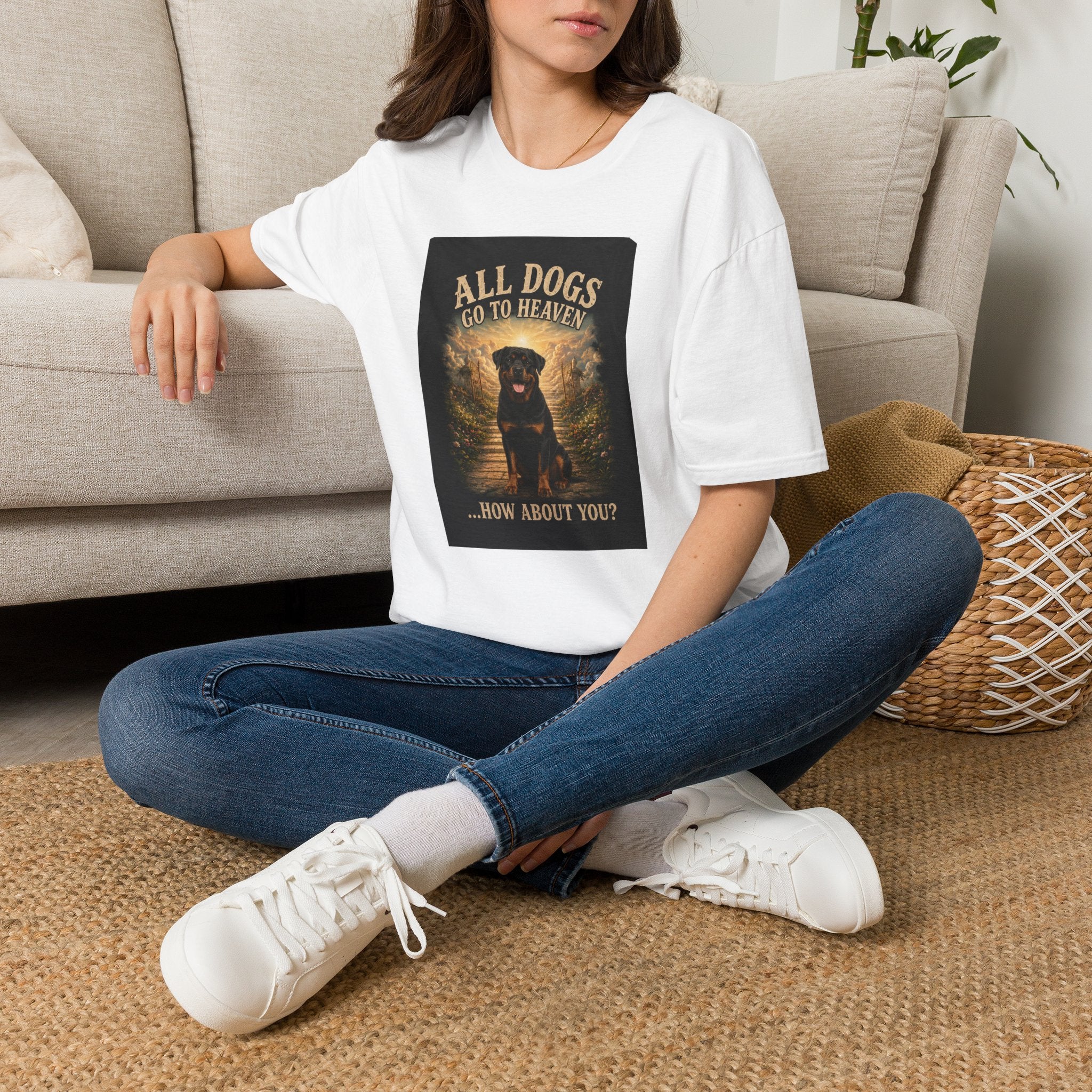 All Dogs Go To Heaven T-Shirt —Dog Lover Tee