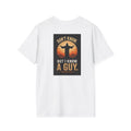 Don't Know--But I know a Guy— Small Chest Christian Logo Tee