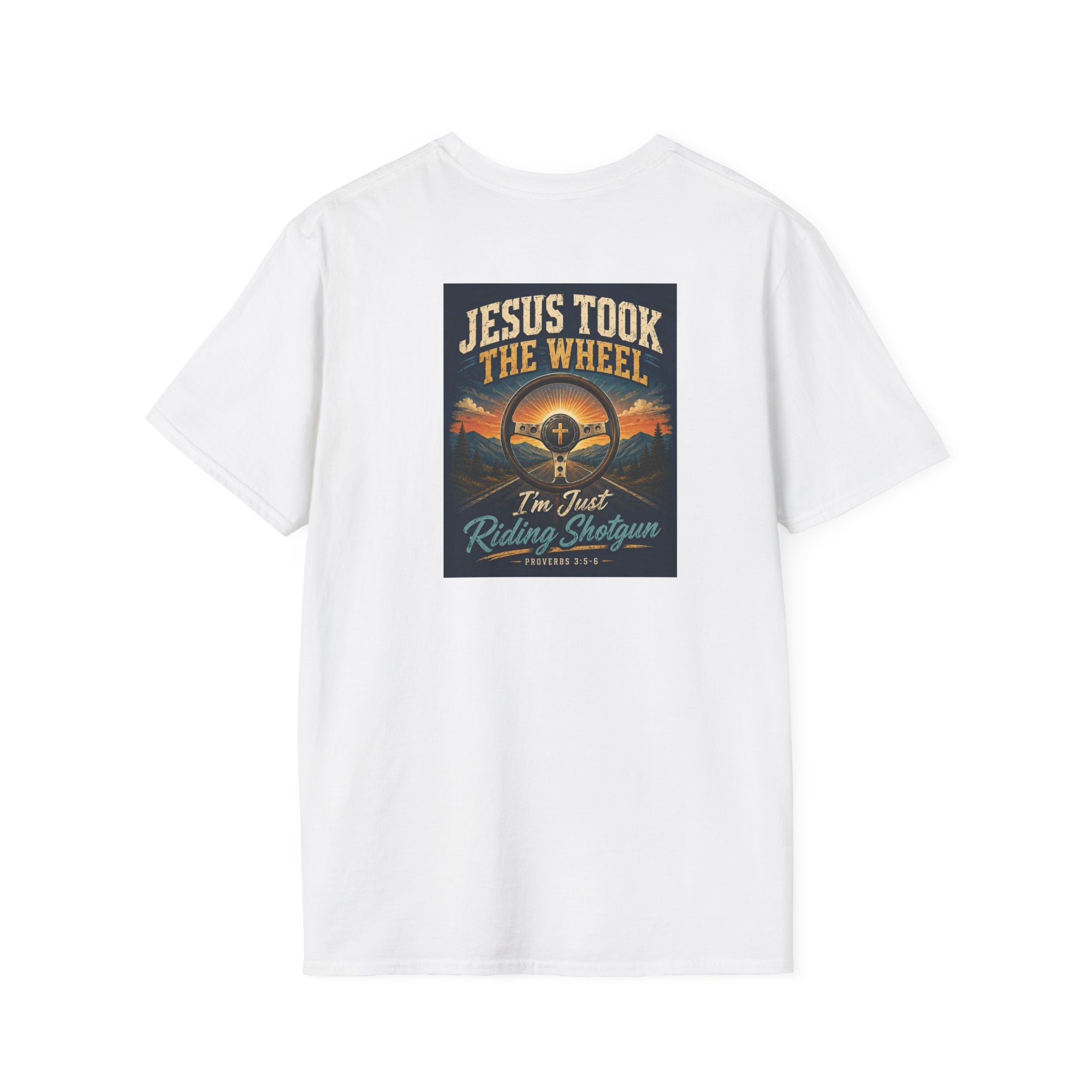 Proverbs 3:5-6 T-Shirt — Trust in the Lord Inspirational Scripture Tee