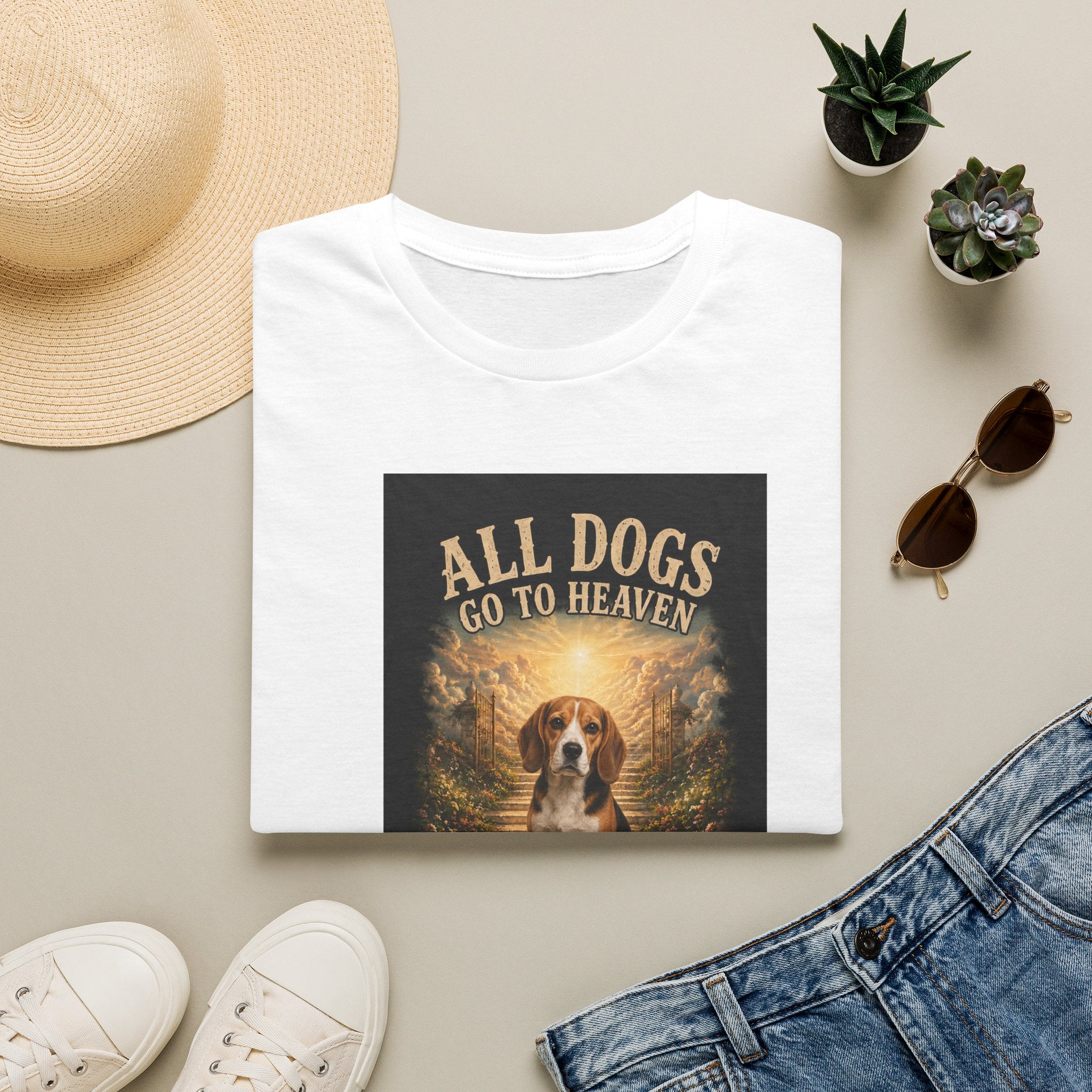 All Dogs Go to Heaven T-Shirt — Comforting Dog Tee