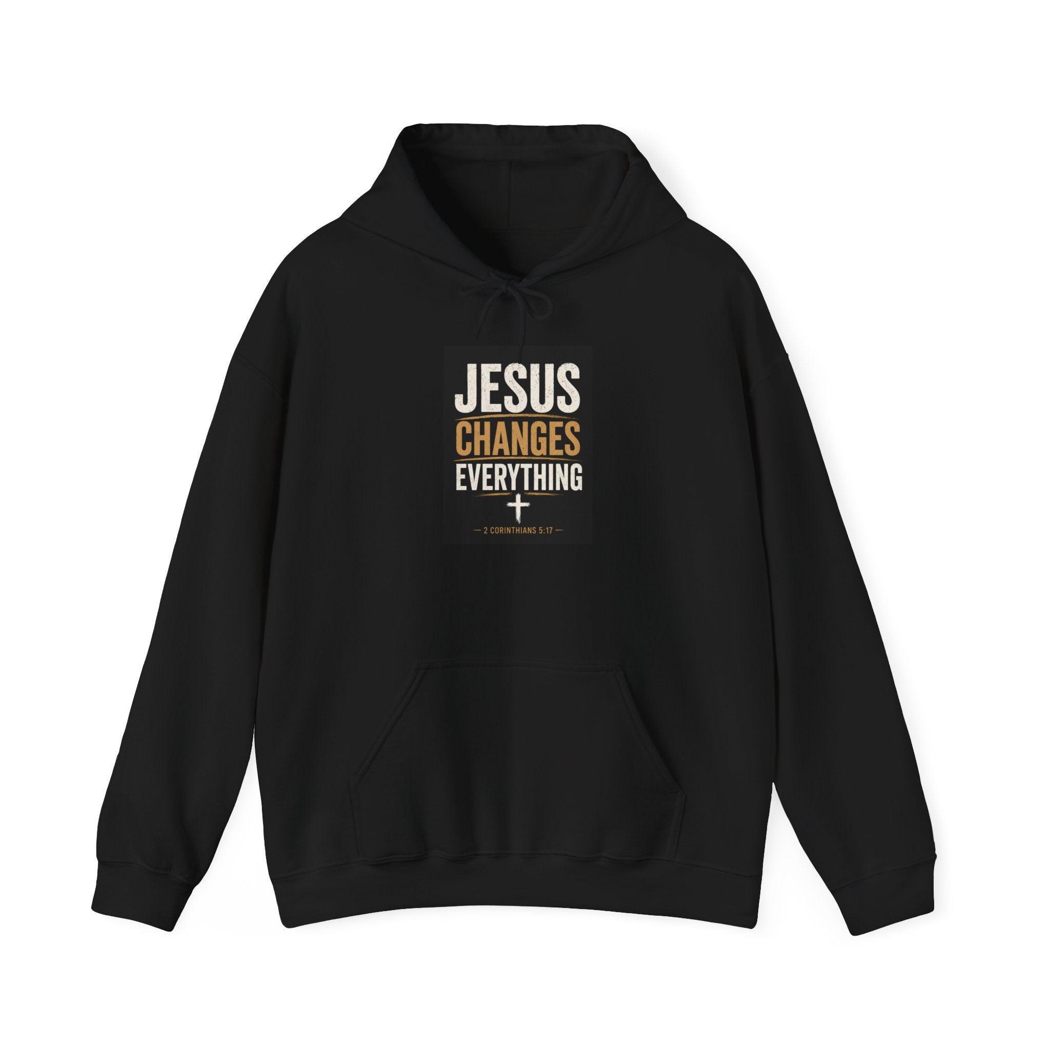 Jesus Changes Everything--Inspirational Faith Sweatshirt