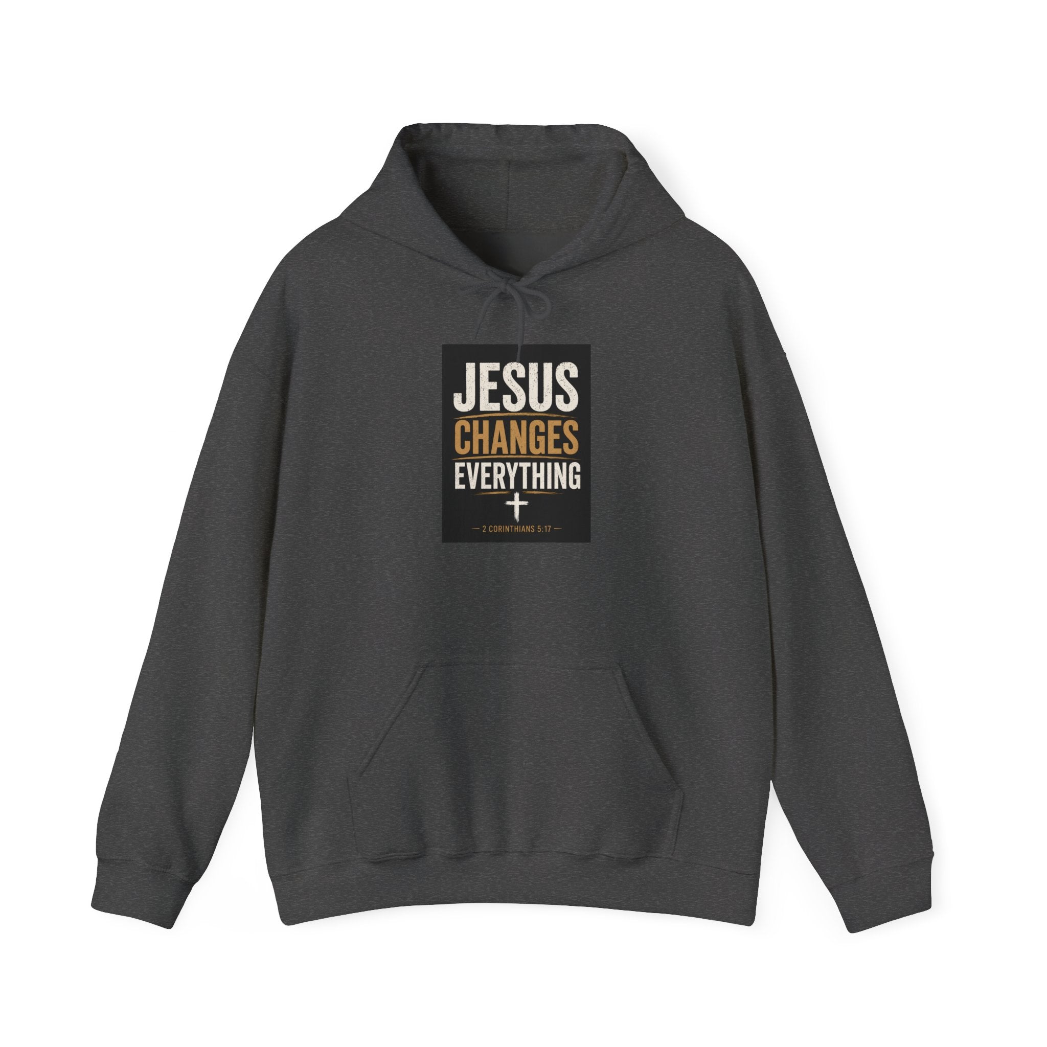 Jesus Changes Everything--Inspirational Faith Sweatshirt
